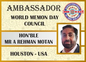 A Rehman Motan,  Houston, USA